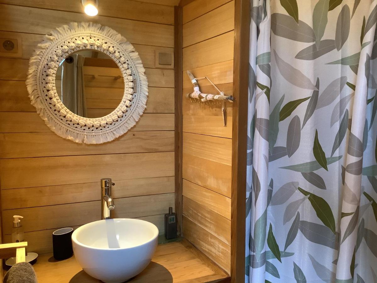 بيدار La Cabane D'Arbolateia Piscine & Spa المظهر الخارجي الصورة