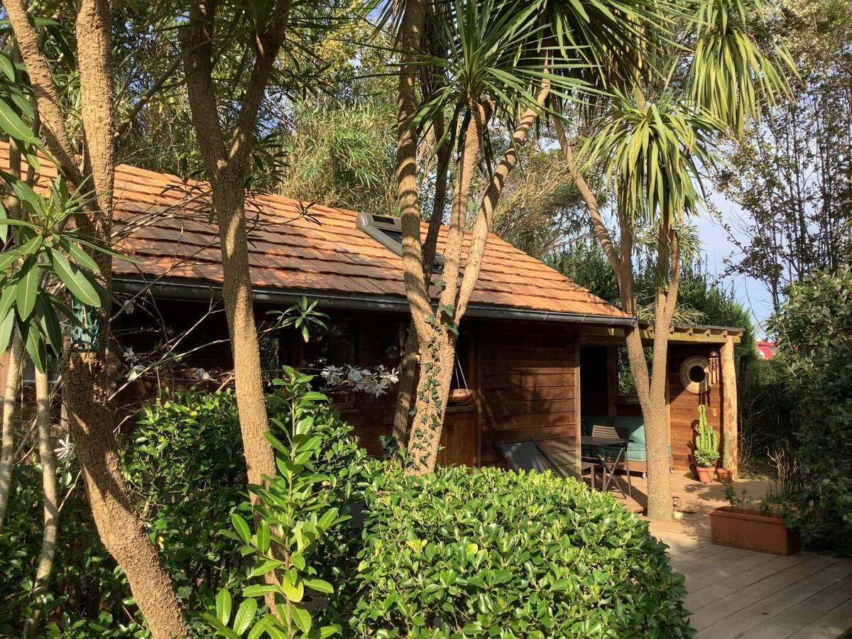 بيدار La Cabane D'Arbolateia Piscine & Spa المظهر الخارجي الصورة